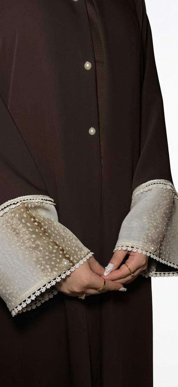 Midnight Deer Abaya