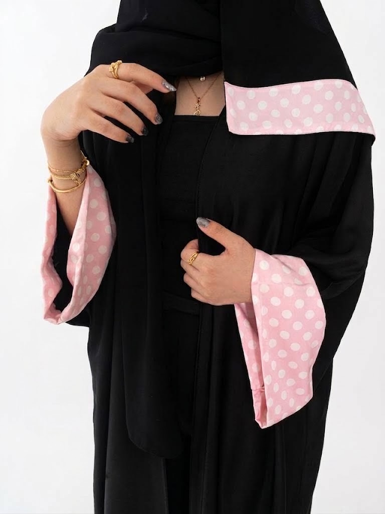 The Dotty Dolly Abaya